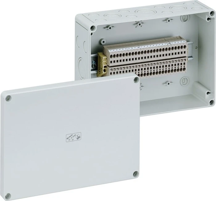 Spelsberg RK 4/25 SL-25x4² Reihenklemmengehäuse, mit Schutzart IP54/IP66, Nennquerschnitt 4 mm²