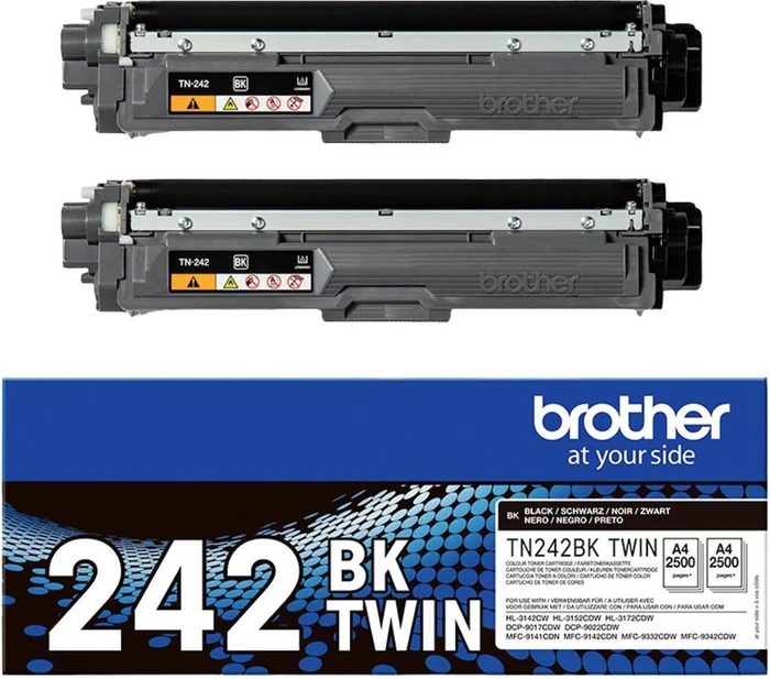 Brother Toner TN-242BKTWIN schwarz, 2er-Pack