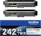 Brother Toner TN-242BKTWIN schwarz, 2er-Pack Vorschaubild