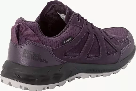 Jack Wolfskin Woodland 2 Texapore Low purple/phantom (Damen)