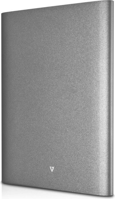 V7 Ultra Slim Power Bank 17000mAh silber