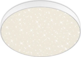 Briloner Flame Star Sternenhimmel LED Deckenleuchte 24.5W 38.7cm weiß