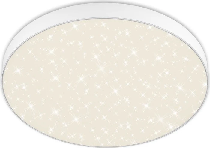 Briloner Flame Star Sternenhimmel LED Deckenleuchte 24.5W 38.7cm weiß