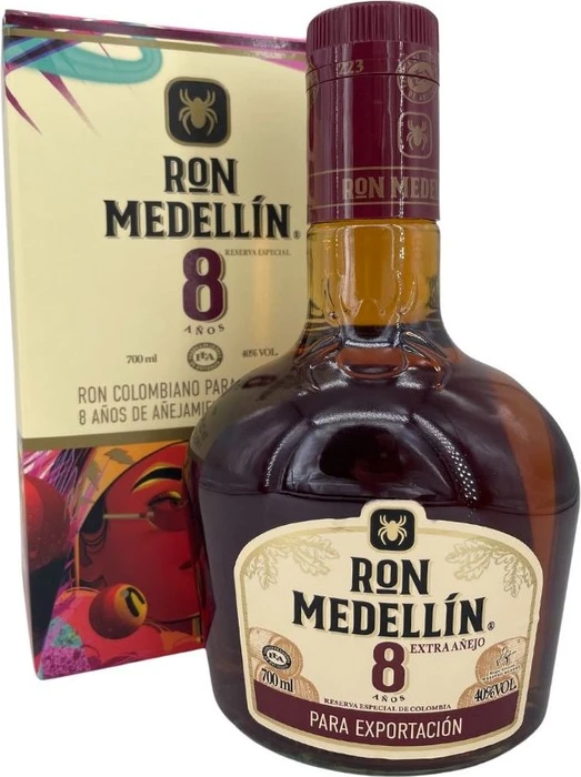 Ron Medellin 8 Añejo 700ml