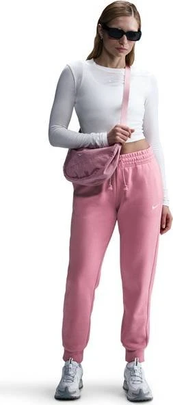 Nike Sportswear Phoenix Fleece Trainingshose lang elemental pink/sail (Damen)