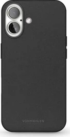 Vonmählen Like Leather Case für Apple iPhone 16 schwarz