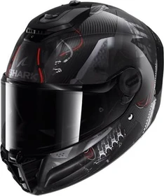 Shark Spartan RS Carbon schwarz/grau/rot