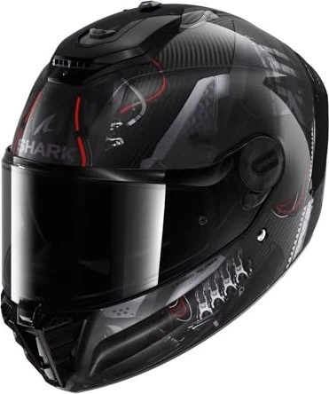 Shark Spartan RS Carbon schwarz/grau/rot