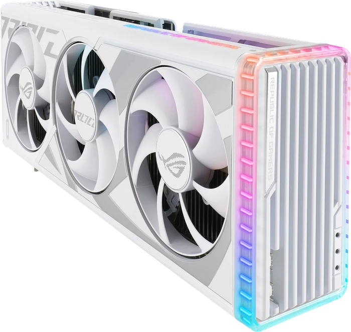 ASUS ROG Strix GeForce RTX 4080, ROG-STRIX-RTX4080-16G-WHITE, 16GB GDDR6X, 2x HDMI, 3x DP