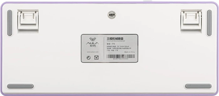 Epomaker x Aula F75, Purple, LEDs RGB, hot-swap, LEOBOG Reaper, USB/Bluetooth, US