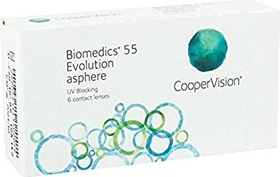 Cooper Vision Biomedics 55 evolution, -9.00 Dioptrien, 6 Stück
