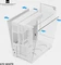 Thermalright A70 White, weiß, Glasfenster Vorschaubild