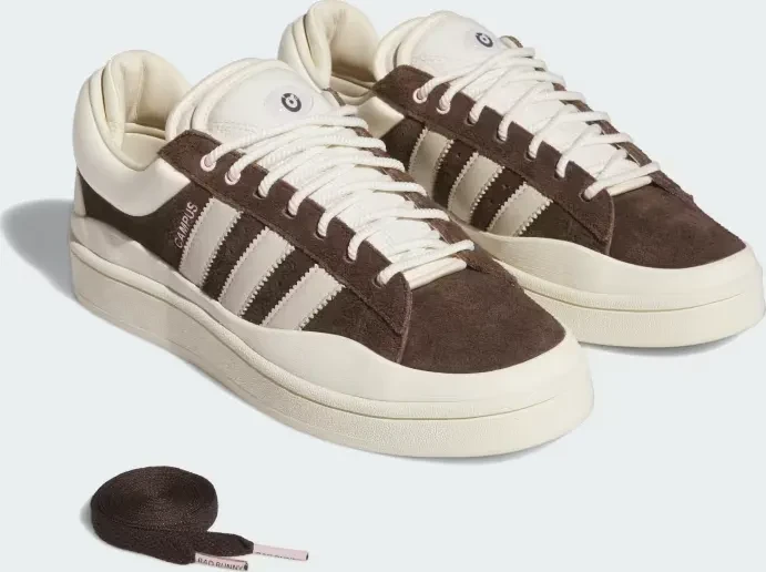 adidas Bad Bunny Last Campus dark brown/chalk white/cream white