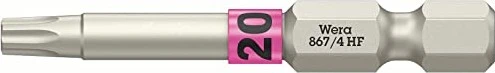Wera 867/4 HF Torx Bit 1/4", T20x50mm, 1 Stück