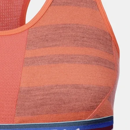 Ortovox 185 Rock'N'Wool Sport-BH coral (Damen)