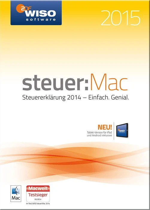 Buhl Data WISO Steuer:Mac 2015 (deutsch) (MAC)