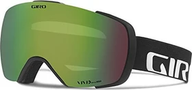 Giro Contact black wordmark/vivid emerald-vivid infrared