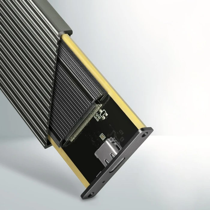 Axagon M.2 Festplattengehäuse, M.2 PCIe, USB-C 3.1