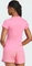 adidas Aeroready Train Essentials Minimal Branding V-Neck Funktionsshirt kurzarm pink fusion/white (Damen) Vorschaubild