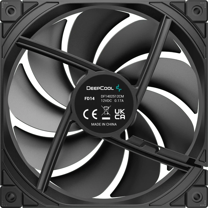 DeepCool FD14, schwarz, 140mm