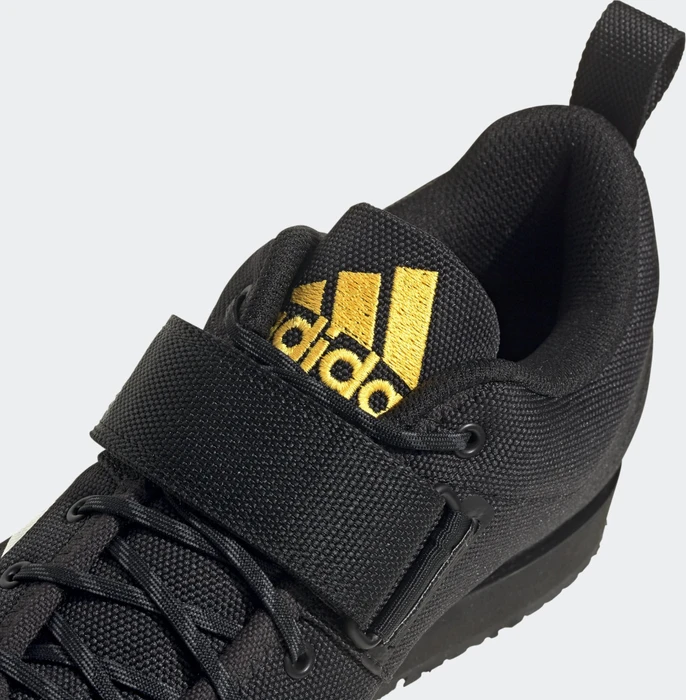 adidas Powerlift 4 core black/solar gold (Herren)