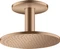 Hansgrohe Axor ShowerSolutions Kopfbrause 250 2jet mit Deckenanschluss brushed red gold Vorschaubild