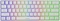 Genesis Thor 660 Wireless, PBT, weiß, LEDs RGB, Gateron RED, USB/Bluetooth, US Vorschaubild