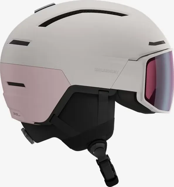 Salomon Driver Pro Sigma MIPS Helm grau/violett