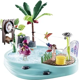 playmobil Family Fun Spaßbecken mit Wasserspritze