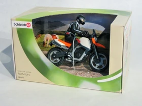 Schleich Farm World - Motorrad mit Fahrer