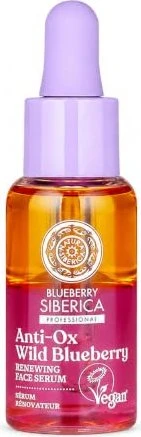 Natura Siberica Anti-Ox Wild Blueberry Renewing Face Serum, 30ml