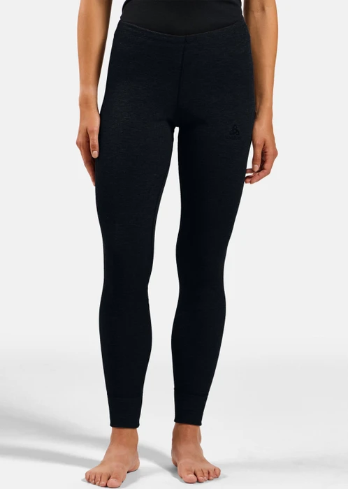 Odlo Active Warm Baselayer Tights Hose lang odlo steel grey melange (Damen)