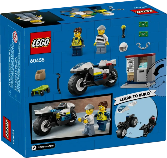 LEGO City - Verfolgungsjagd mit dem Polizeimotorrad