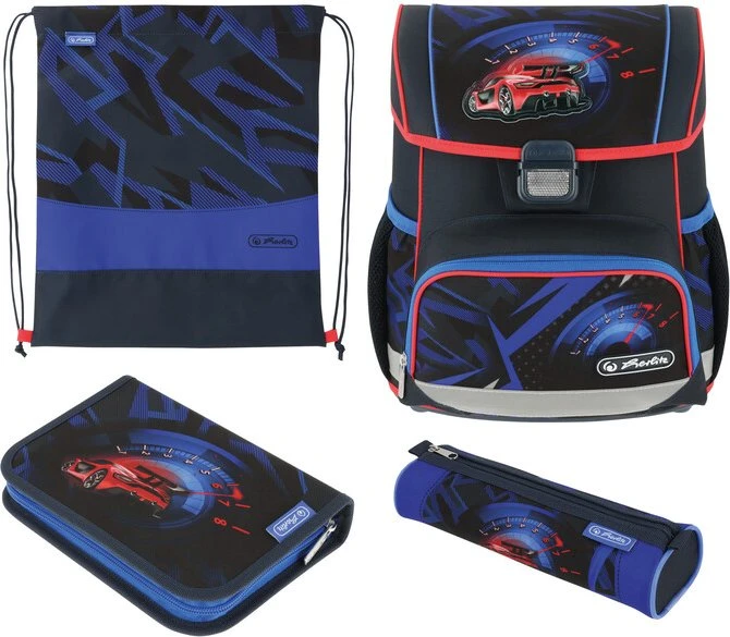Herlitz Loop Plus High Speed Schultaschen-Set, 4-tlg.
