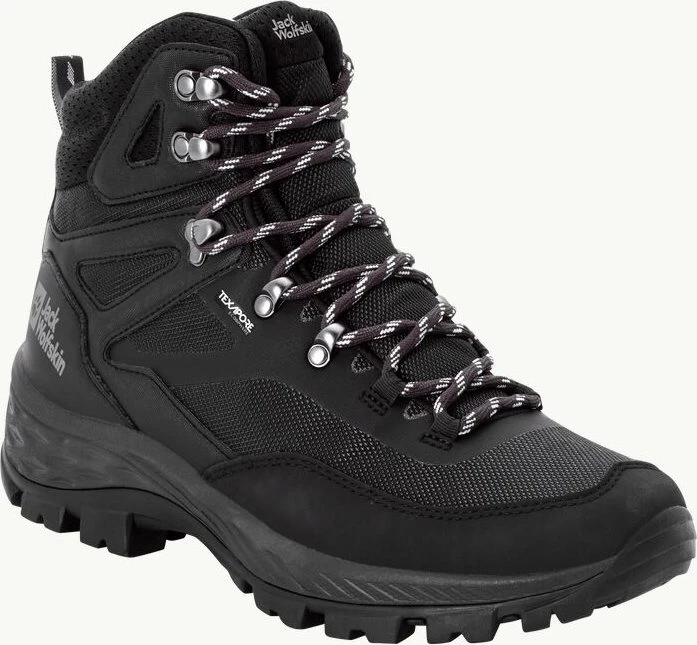 Jack Wolfskin Rebellion Guide Texapore Mid schwarz (Herren)
