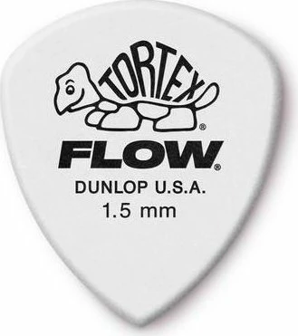 Dunlop Tortex Flow Pick, 1.50mm, 12-Pack