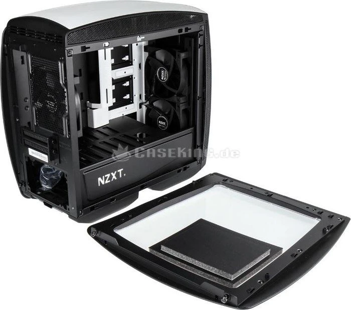 NZXT Manta weiß, Acrylfenster, Mini-ITX, schallgedämmt