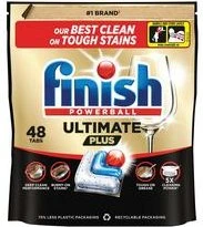 Finish Powerball Ultimate Plus Geschirrspültabs, 48 Stück