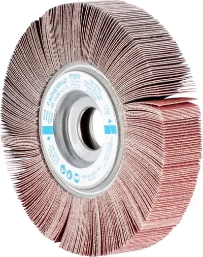 Pferd FR 15030/25.4 A 120 Lamellenschleifwalze K120, 150x30mm, 2 Stück