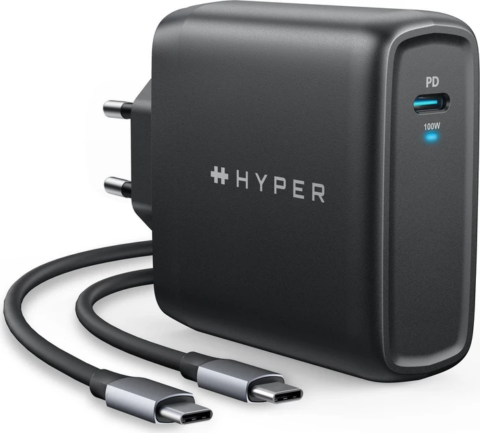 Targus HyperJuice 100W USB-C GaN Ladegerät schwarz