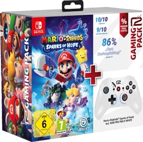 ready2gaming Pro Pad X Mario + Rabbids: Sparks of Hope Bundle weiß (Switch)