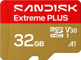 SanDisk Extreme PLUS R100/W90 32GB Kit, UHS-I U3, A1, Class 10