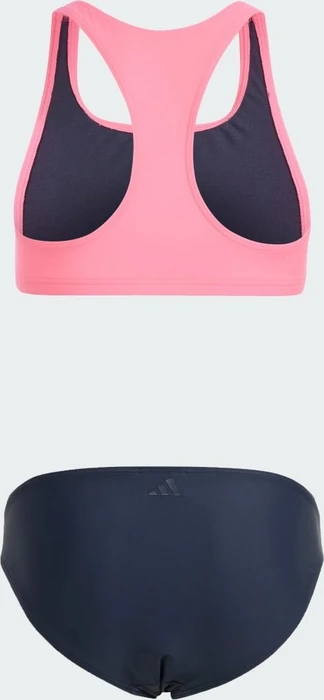 adidas Big Bars Bikini-Set lucid pink/legend ink (Junior)