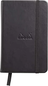 Rhodia Boutique Webnotebook, A6, punktiert, Hardcover, schwarz, 96 Blatt