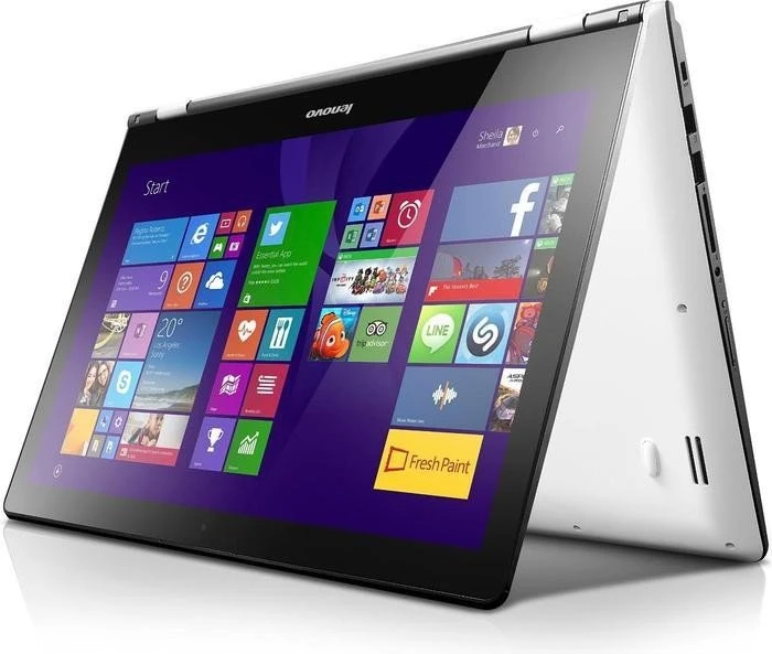 Lenovo Yoga 500-15ISK, weiß, Core i7-6500U, 8GB RAM, 1TB HDD, GeForce 940M, DE