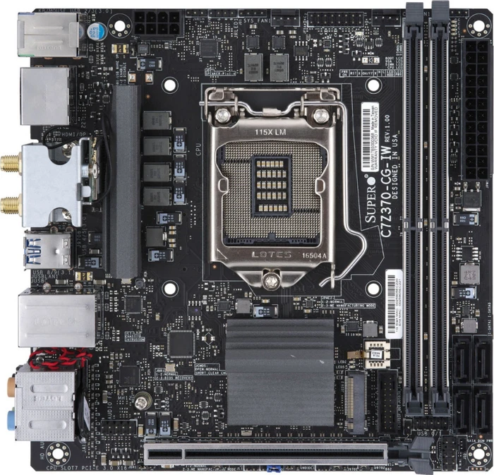Supermicro Supero C7Z370-CG-IW, retail (Intel 1151 v2)