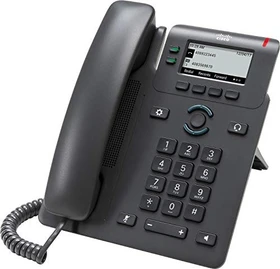 Cisco 6821 IP Phone 3rd Party Call Control schwarz