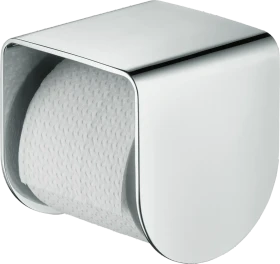 Hansgrohe Axor Universal Softsquare Toilettenpapierhalter mit Ablage chrom