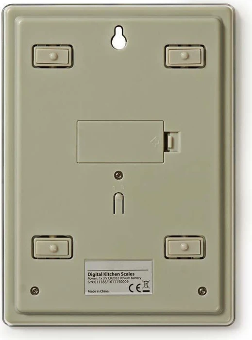 Nedis KASC113VA digitale Küchenwaage