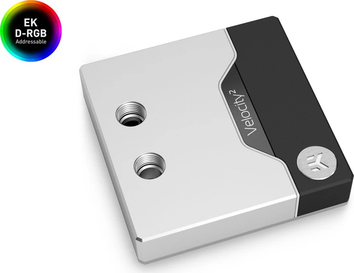 EK Water Blocks Quantum Line EK-Quantum Velocity² D-RGB, 1200, Nickel Satin Titanium